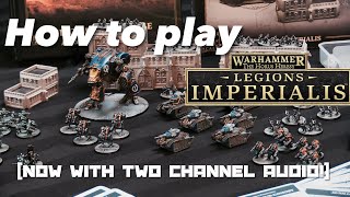 How to play your first game of LEGIONS IMPERIALIS [upl. by Atirhs]