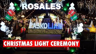 Rosales Pangasinan Christmas Lights Ceremony 2023 [upl. by Clere483]