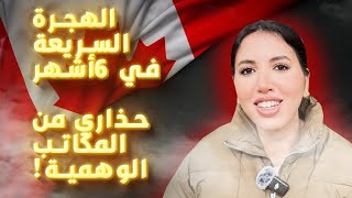 خطوات الهجرة السريعة لكندا 🇨🇦 بدون محامي وبدون تجميد مبالغ ماليةمع التكاليف شحال خاصك تجيب معاك؟ [upl. by Davis]