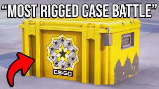 MOST RIGGED CS2 CASE BATTLE 200 CASES [upl. by Nelleyram747]