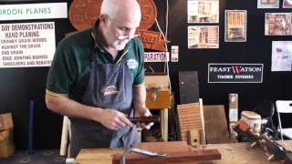 Making a sliding dovetail with the moving fillister amp side rebate plane [upl. by Arotal]