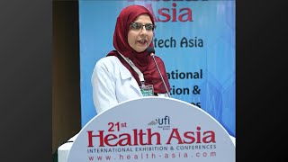 Shagufta Hafeez  Seminar on Radiology in Oncology  21st Health Asia [upl. by Etsirk847]