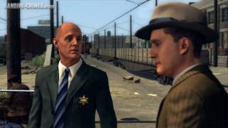 LA Noire  Walkthrough  Mission 5  The Drivers Seat 5 Star [upl. by Aihsekram]