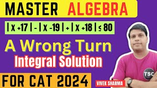 Must do Algebra for CAT 2024 Exam  Modulus function  cat2024 catexam algebra iimc catpyqs [upl. by Notgnirra889]