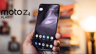 Moto Z4 Play  FIRST LOOK [upl. by Setarcos]