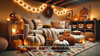 Harvest Elegance A PumpkinThemed Fall Transformation decor Seasonal Decoration Ideas [upl. by Yecaw87]