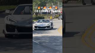 C8 CORVETTE ZO6 SOUNDS SO GREAT AND LOOKS GREAT shorts c8 corvette zo6 cars exotics sportcar [upl. by Atnauqal]