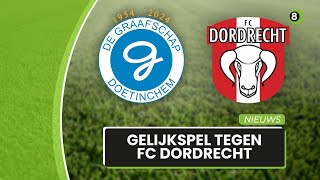 Philip Brittijn na De GraafschapFC Dordrecht Deze had ik wel willen winnen [upl. by Saberio]