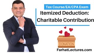 Itemized Deductions Schedule A Charitable Contribution [upl. by Nimsaj]