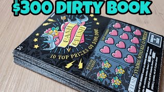 PA LOTTERY CASH CRUSH VALENTINES DAY SCRATCH OFF TICKETS  DIRTY BOOK [upl. by Sirtaeb]