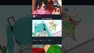 Her voice is so adorable  Drop Kick On My Devil X  anime animeedit animedits hatsunemiku [upl. by Teodora210]