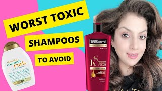 Worst Shampoos For Hair I TRESemme Lawsuit DMDM hydantoin I OGX Lawsuit I hairfall hairgrowth [upl. by Kelwunn]