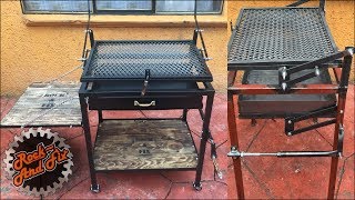 Como hacer una parrilla  Instrucciones para construir un asador quincho [upl. by Kerk]