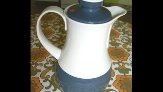 Rotpunkt Thermoskanne Kaffeekanne Isolierkanne Thermos jug Rotpunkt INGRIED 80s [upl. by Carmel]