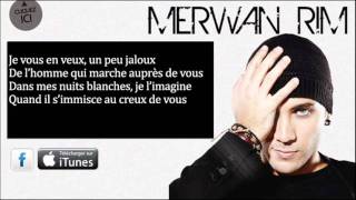 Merwan Rim  Vous  belle inconnue   Paroles officiel [upl. by Conlin]