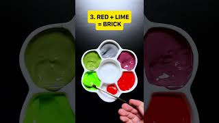 Color Satisfying ASMR colormixing satisfying mixedcolors [upl. by Lamok]