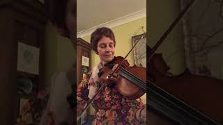 New folk viola tune for Samhain Halloween  Mixing Morris dance rhythms with a weird mode Locrian [upl. by Samira]