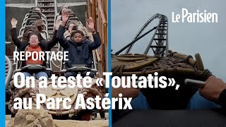 Embarquez avec nous dans «Toutatis» la nouvelle attraction très rapide du Parc Astérix [upl. by Siul]