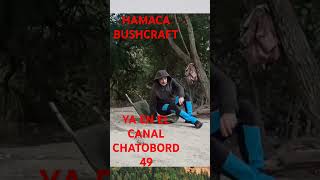 Hamaca bushcraft con petate militar [upl. by Horn]