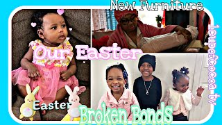 Easter  New DeskNew Criss Cross Chair VLOG [upl. by Yrtneg]