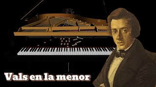 Vals en la menor  Frederic Chopin  Piano Tutorial  Inesita Ryder [upl. by Aicercal]