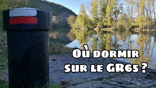 Où dormir sur le GR65  Hébergement sur le Chemin de Compostelle [upl. by Llib]