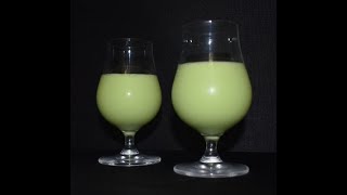 PISTACIOVÝ VAJEČNÝ LIKÉR  PISTACHIO EGGNOG  開心果蛋酒 [upl. by Eciram]