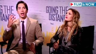 Justin Long amp Drew Barrymore  Interview about Going the Distance  2010 [upl. by Louls]