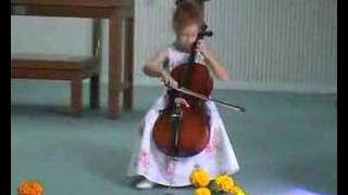 Anneke Van Der Laan plays French Folk Song on Cello [upl. by Hanser]