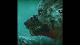 Kratos Kill Giant WOLF☠️  God of War Ragnarok shortsfeed godofwar gowragnarok shorts kratos [upl. by Hassett]