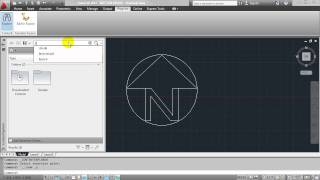 AutoCAD 2012 New Features Autodesk Content Explorer [upl. by Quinta]