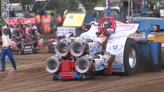 2023 Great Eccleston Eurocup Heavy Mods Final Round  Epic Tractor Pulling Showdown [upl. by Esinahs]