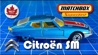 Matchbox Superfast Citroën SM 325 Frances finest [upl. by Judith]