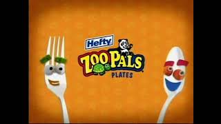 2003 Hefty ZooPals Plates Commercial HQ [upl. by Kirkwood454]