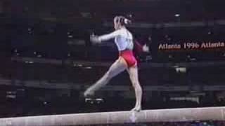 Rozalia Galiyeva  1996 Atlanta Olympic  BB 2 [upl. by Zimmer]