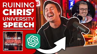 How Chris Ruined His Public Speech Using AI  AbroadinJapan Podcast 45 [upl. by Dicks22]