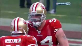 Justin Smith sack on Drew Brees [upl. by Nagad]