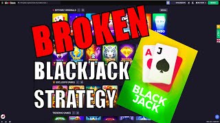 Best Blackjack Technique to WIN BIG  Bitstarz Casino Method [upl. by Nidraj341]