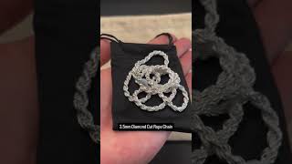 Beautiful 35mm Diamond Cut Rope Chain  Glimmeryn [upl. by Annohsed]