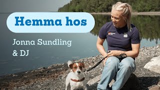 Hemma hos Skidstjärnan Jonna Sundling och terriern DJ [upl. by Carroll]