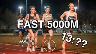 FAST 5000M RACE INSANE LAST LAP [upl. by Udella24]