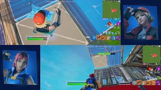 Playing split screen Fortnite for the first time [upl. by Hodosh]