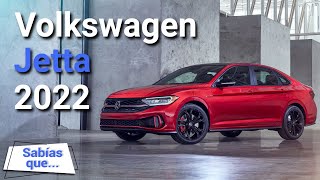 Volkswagen Jetta 2022  Importante actualización al referente del segmento  Autocosmos [upl. by Amlez]