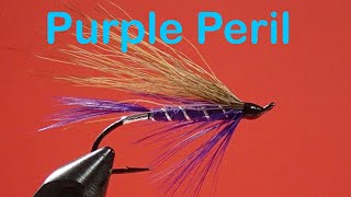 Beginners Fly Tying Series Classic Steelhead Flies the Purple Peril [upl. by Olenka]