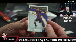 2223 Immaculate Soccer 1Box BreakMan City Giveaway 18322 Team Based  Dec 11 5pm [upl. by Malia]