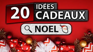 20 IDEES CADEAUX POUR NOEL  tout budget amp tout âge [upl. by Conlon544]