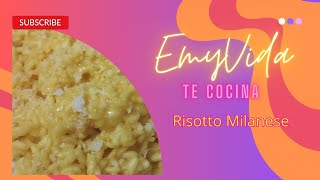 Risotto Milanese recetas trending easy risotto [upl. by Enoek]