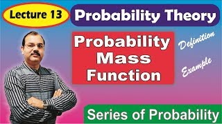 Probability Mass Function with Example in Hindi  Lecture 13 [upl. by Roee]