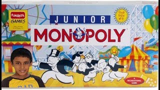 Monopoly board game India  Funskool board game to improve maths  Shree with monopoly [upl. by Eittak384]