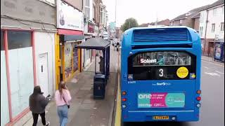 Full Route Visual Stagecoach South  Route 23 Leigh Park to Southsea  09112024 [upl. by Ahtebbat918]